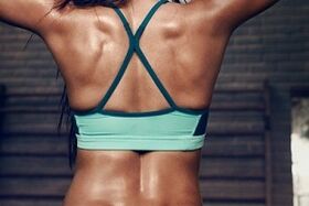 पीठ को पतला करने के व्यायाम